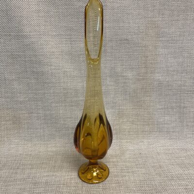 Vintage Viking Epic Swung Vase – Amber