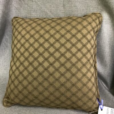 Small Light Brown Accent Pillow