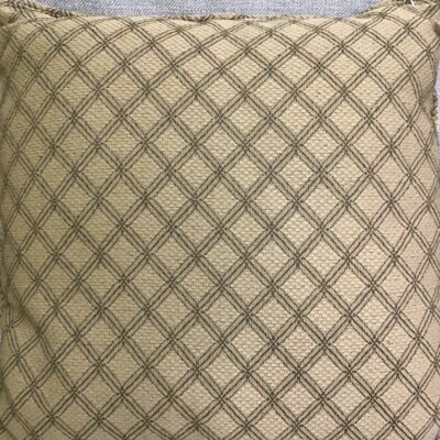 Small Light Brown Accent Pillow