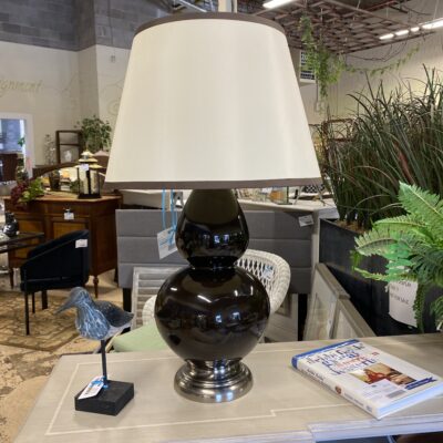 Restoration Hardware Table Lamp – Brown