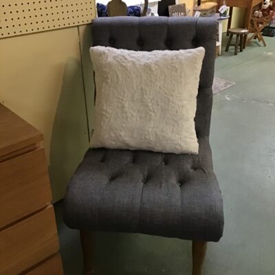 Alton Furniture Group Grey Tufted Dining Chair