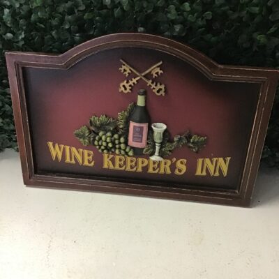Wine Keepers Inn Wall Decor