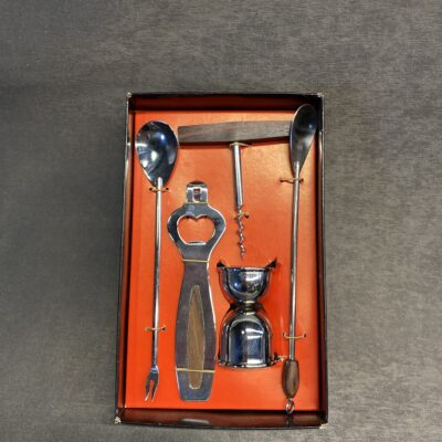 Vintage 5PC Boxed Set Bar Tools