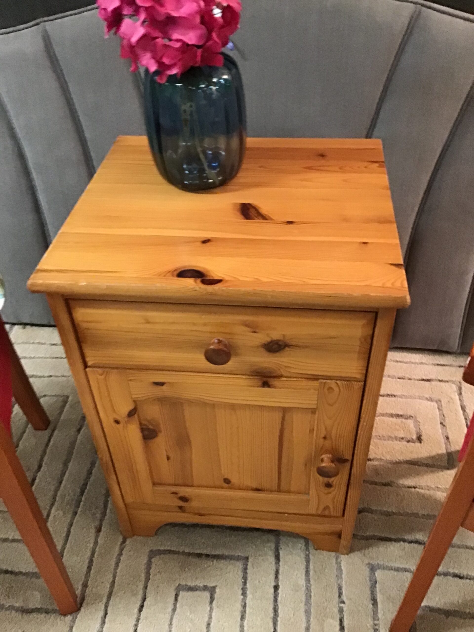 Natural Wood Night Table