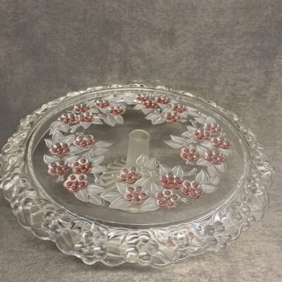 Mikasa “Carmen Rose” Pedestal Cake Plate