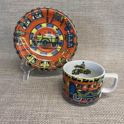 Bopla Cup & Saucer – Voyage Trains