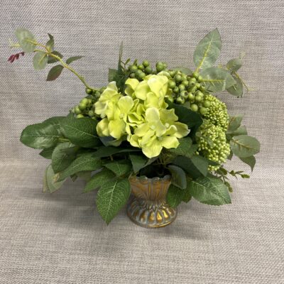 Faux Flower Arrangement – Hydrangea