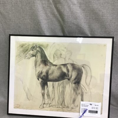 Framed Degas Style Artwork