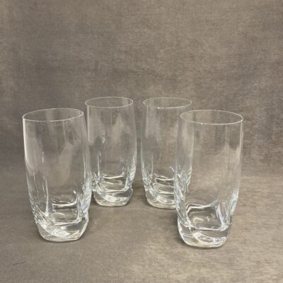 Set 4 Luigi Bormioli Highball Glasses