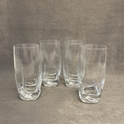 Set 4 Luigi Bormioli Highball Glasses