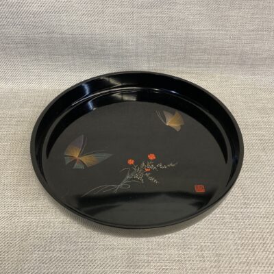 Japanese Lacquerware Round Tray