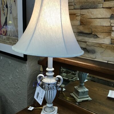 Distressed Buffet Lamp- 29″h