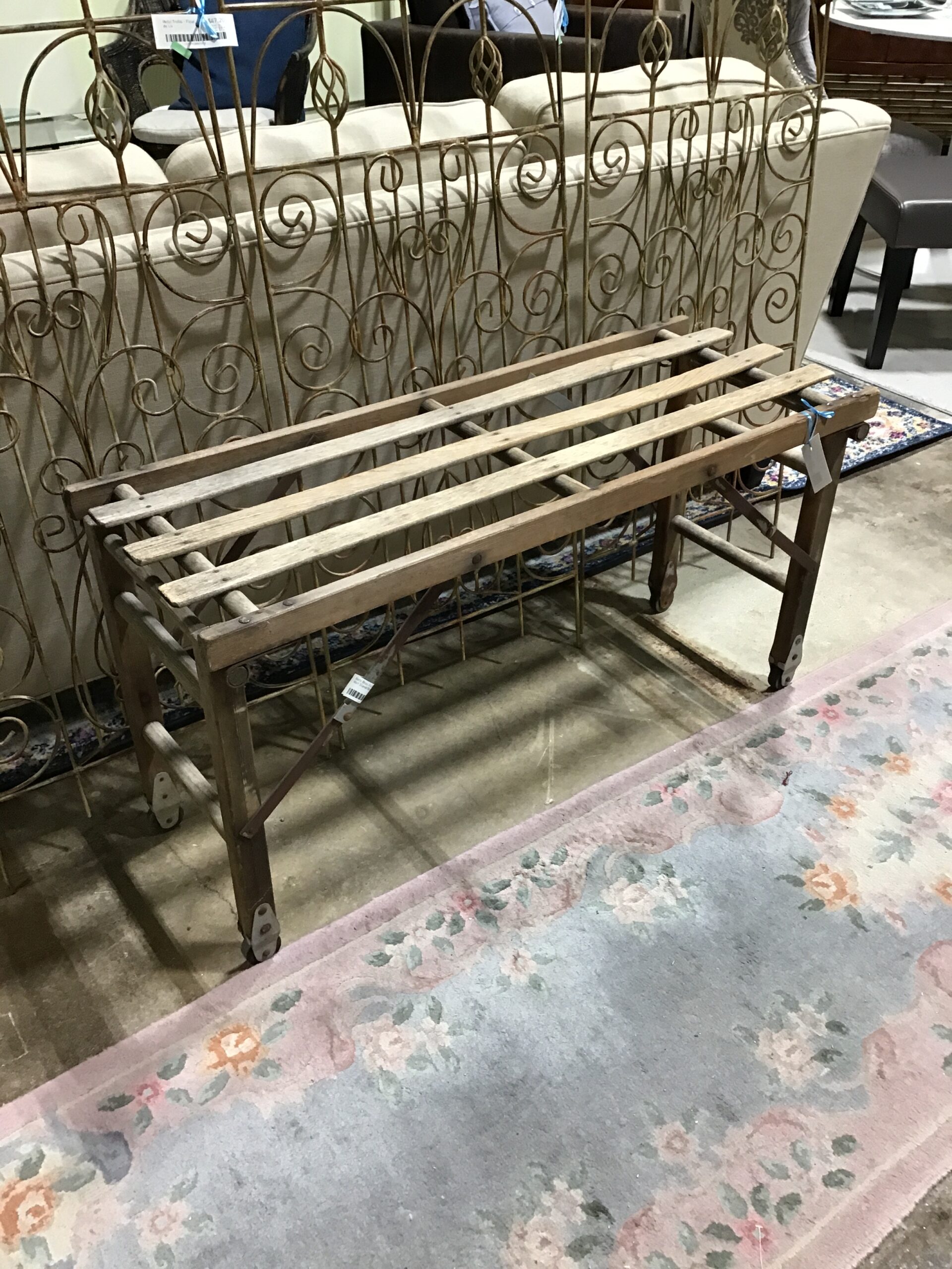 Beatty Bros Foldable Wash Stand/Bench