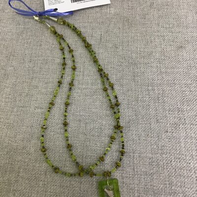 Green Beaded Necklace