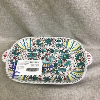 Ricordo-Di-Assisi Ceramic Tray