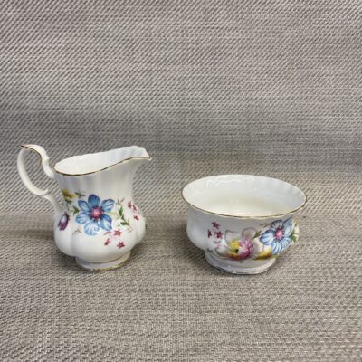 Royal Albert Cream & Sugar