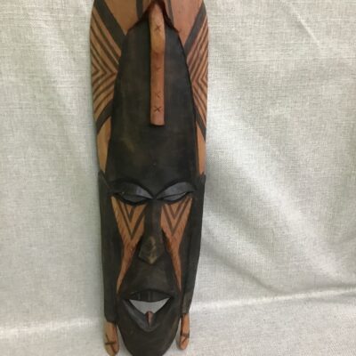 Decorative Hand Painted Wooden Mask