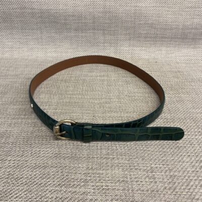 Olsen Leather Belt – Green