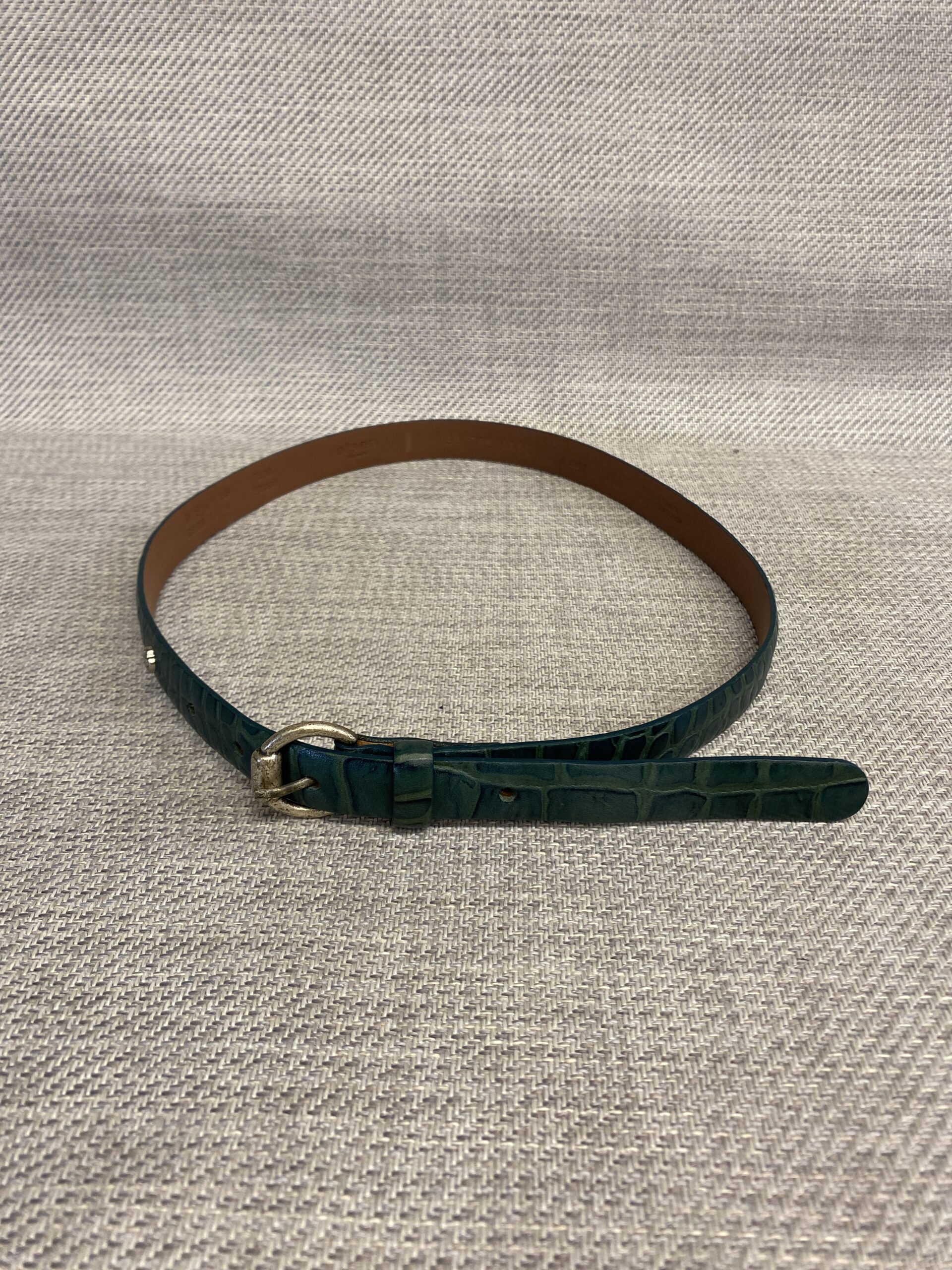 Olsen Leather Belt – Green