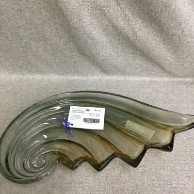Unique Mikasa Style Glass Bowl