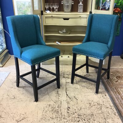 PAIR Modway Counter Stools – Blue