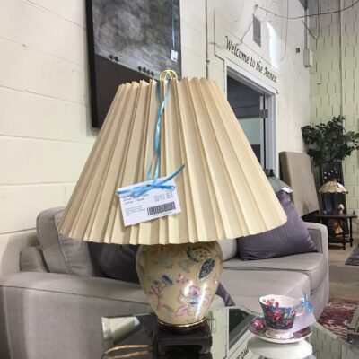 Ethan Allen Table Lamp – Floral