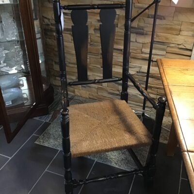 Dark Wood Dining Chair