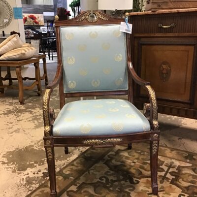 French Louis XVI Style Arm Chair