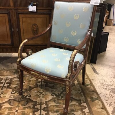 French Louis XVI Style Arm Chair