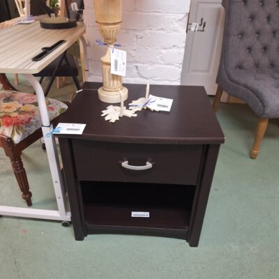 DeFehr Furniture Dark Wood Night Table