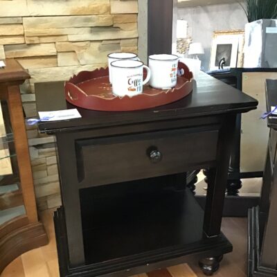 Legacy Traditions Dark Wood Night Table