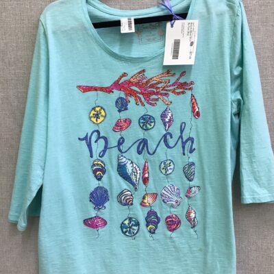 Beach Blue Shirt By Sun Bay
