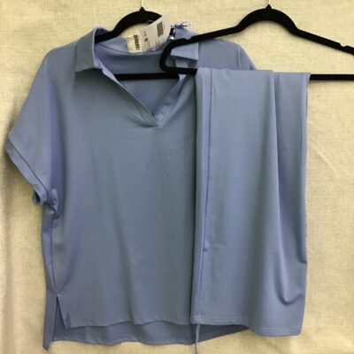 Blue Top And Pant Set