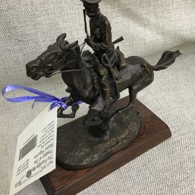 The Franklin Mint ‘Trooper of The Plains’ Figurine