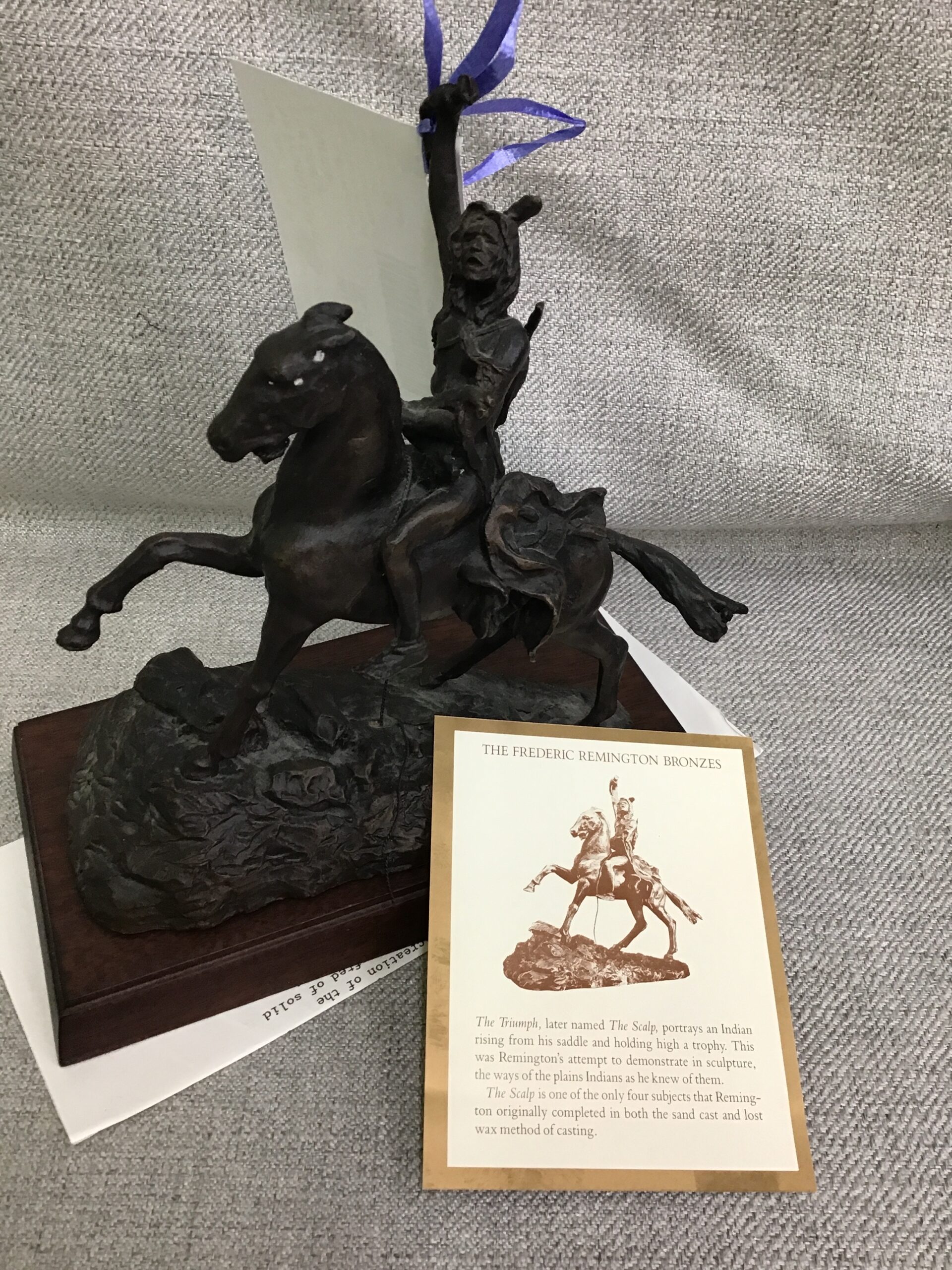 The Franklin Mint ‘The Scalp’ Figurine