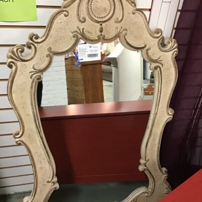 Vintage Italian Style Rococo Scrollwork Mirror