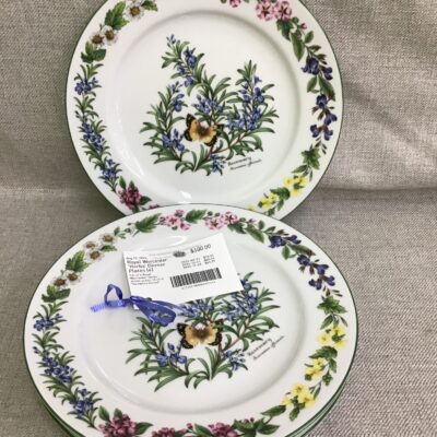 Royal Worcester ‘Herbs’ Dinner Plates (4)