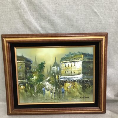 Vintage Signed & Framed Art- Oil Painting