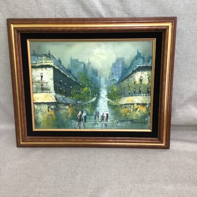 Vintage Signed & Framed Art- Oil Painting