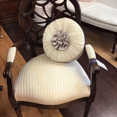 Antique Wood Armchair