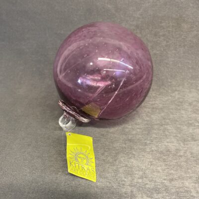 Kitras Art Glass Witch Ball – Red