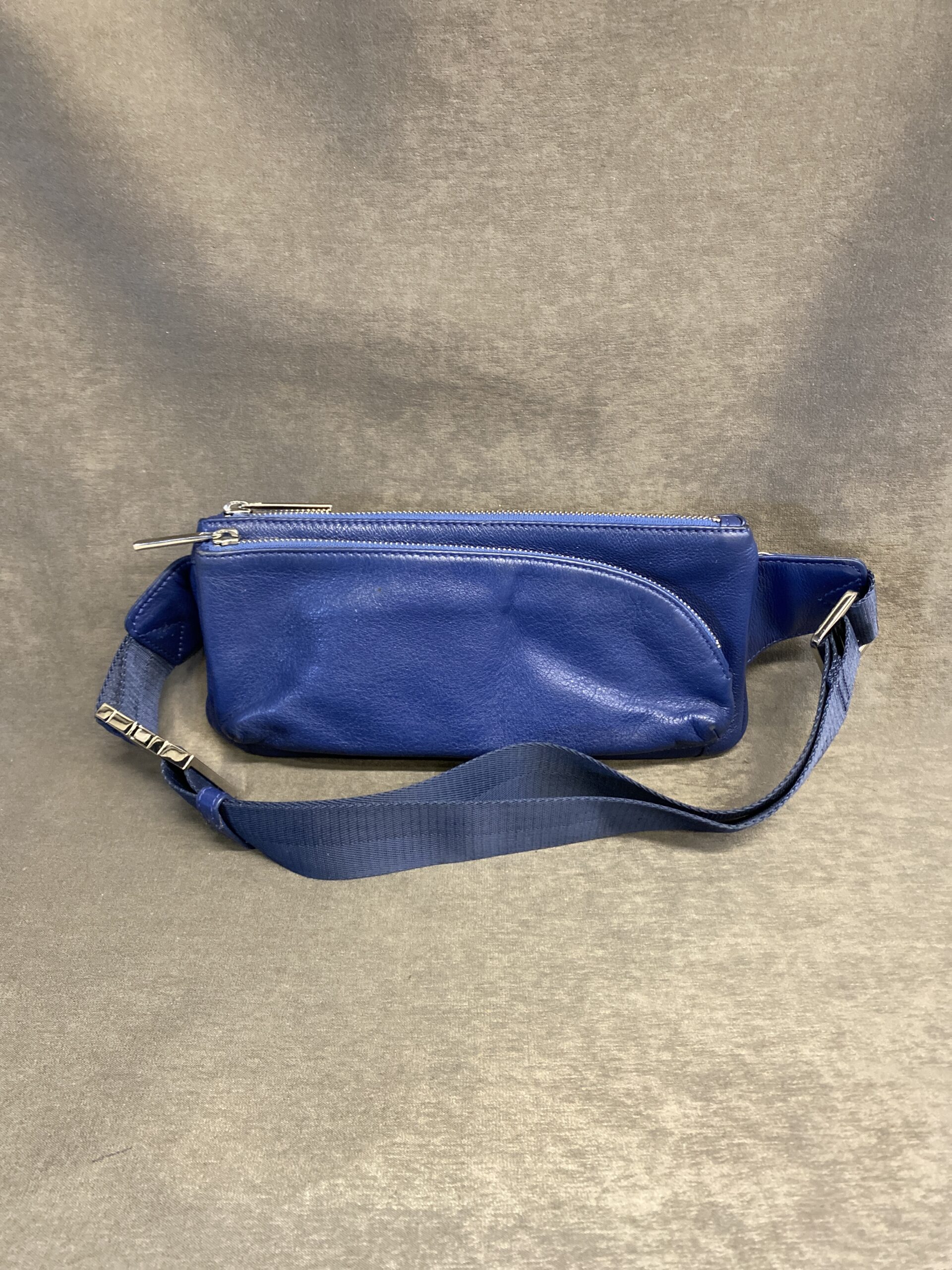 Danier Leather Waist Bag – Blue