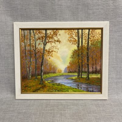 Vintage Painting – Fall River