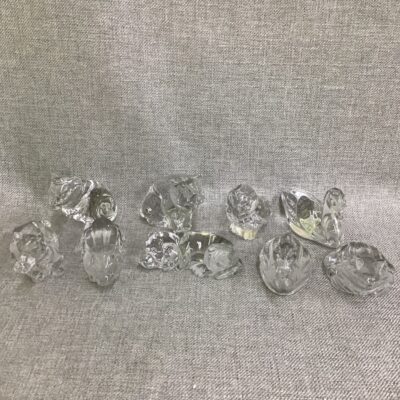 Assorted Princess House Pets Crystal Figurines- Each