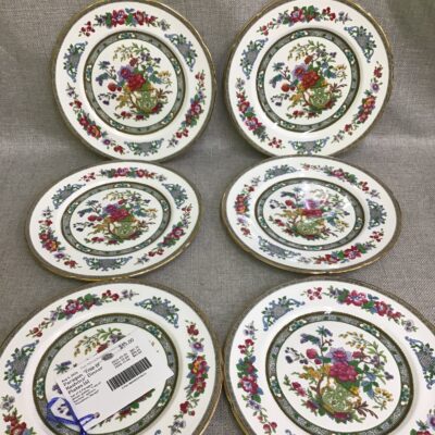 Paragon ‘Tree of Kashmir’ Lrg Luncheon Plates (6)
