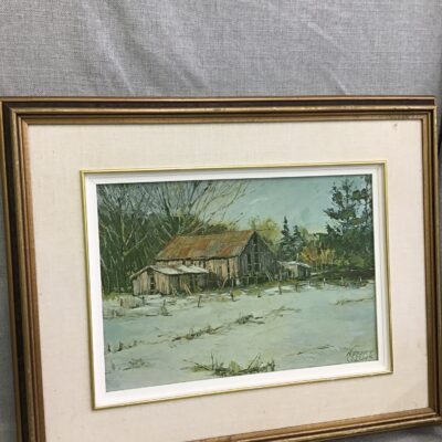 Norbert Collins ‘Winter Cabin’