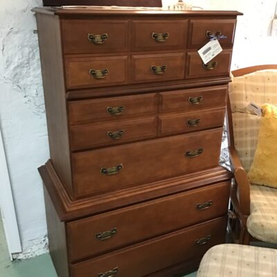Drouin Furniture Dark Wood Tallboy