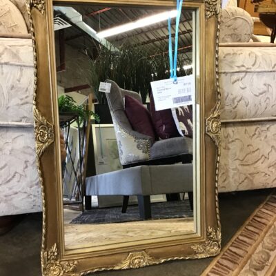 Framed Mirror – Gold
