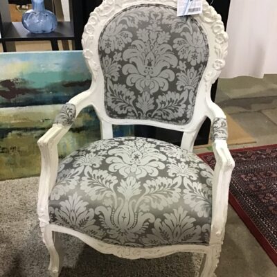 French Rococo Style Arm Chair