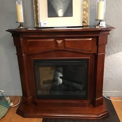 Solid Wood Dimplex Electric Fireplace